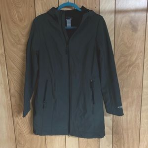 Champion women’s medium dark gray warm jacket